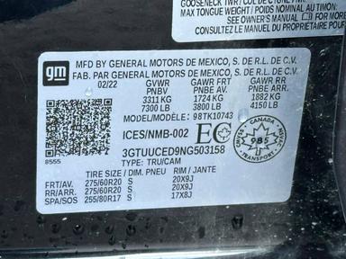 Gmc Sierra 1500 2022 - Thumbnail 33